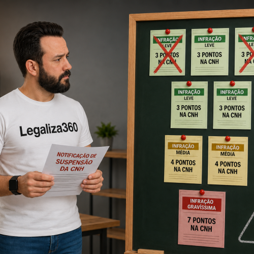 Você sabia que tem multas que não somam pontos na CNH? Saiba quais são!