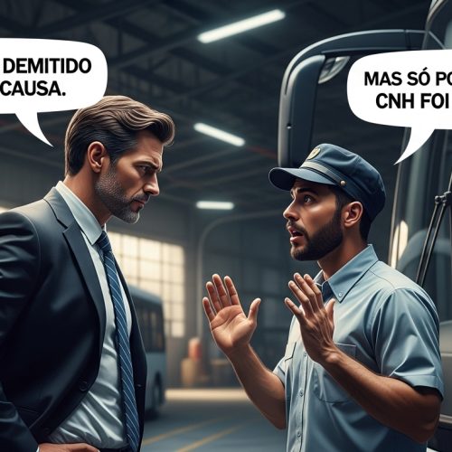 CNH Suspensa ou Cassada Pode Gerar Demissão do Emprego por Justa Causa?